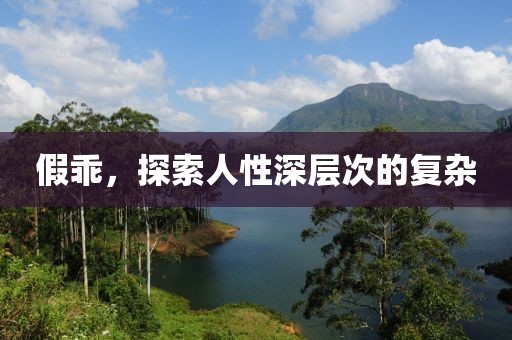 假乖，探索人性深层次的复杂