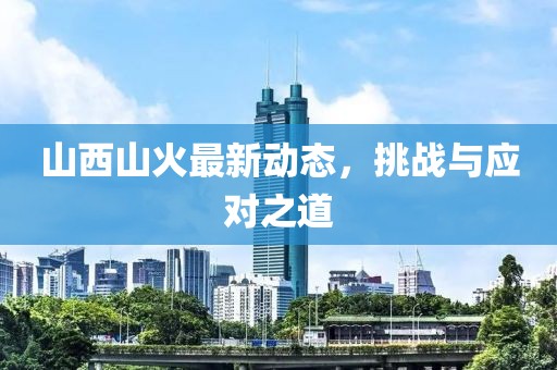 山西山火最新动态，挑战与应对之道
