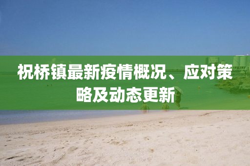 祝桥镇最新疫情概况、应对策略及动态更新
