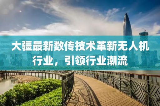 大疆最新数传技术革新无人机行业，引领行业潮流