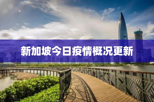 新加坡今日疫情概况更新