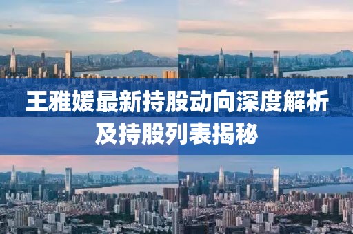 王雅媛最新持股动向深度解析及持股列表揭秘