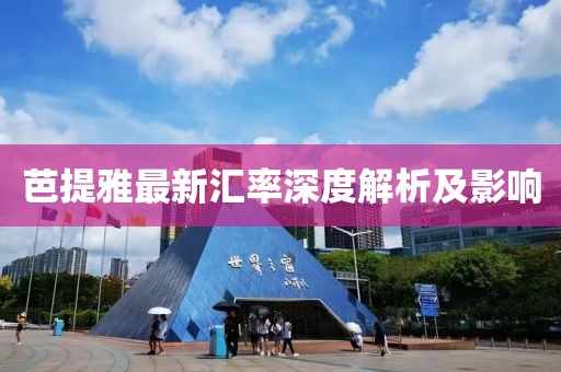 芭提雅最新汇率深度解析及影响