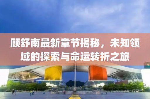 顾舒南最新章节揭秘，未知领域的探索与命运转折之旅