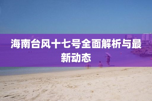 海南台风十七号全面解析与最新动态