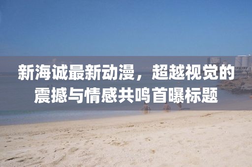 新海诚最新动漫，超越视觉的震撼与情感共鸣首曝标题