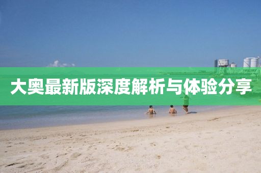 大奥最新版深度解析与体验分享