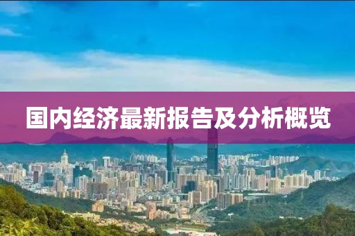 国内经济最新报告及分析概览