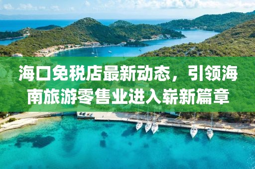 海口免税店最新动态，引领海南旅游零售业进入崭新篇章