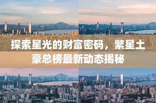 探索星光的财富密码，繁星土豪总榜最新动态揭秘