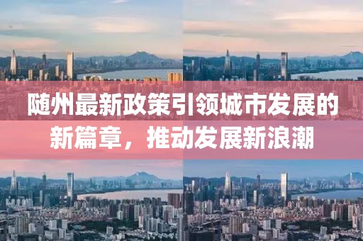 随州最新政策引领城市发展的新篇章，推动发展新浪潮