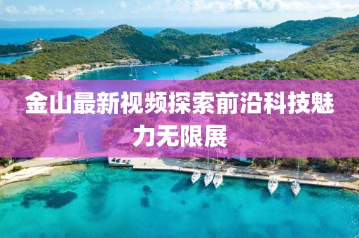 金山最新视频探索前沿科技魅力无限展