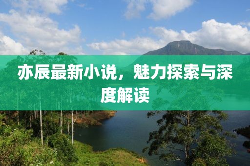 亦辰最新小说，魅力探索与深度解读