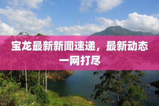 宝龙最新新闻速递，最新动态一网打尽