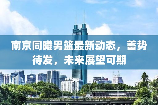 南京同曦男篮最新动态，蓄势待发，未来展望可期
