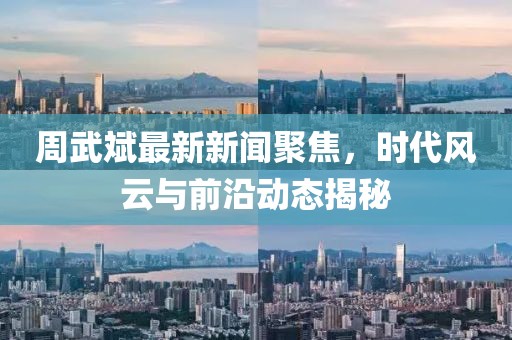 周武斌最新新闻聚焦，时代风云与前沿动态揭秘