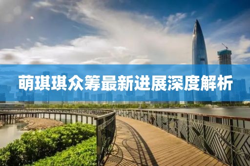 萌琪琪众筹最新进展深度解析