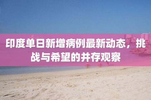 印度单日新增病例最新动态，挑战与希望的并存观察