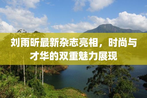 刘雨昕最新杂志亮相，时尚与才华的双重魅力展现