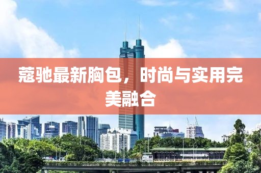 蔻驰最新胸包，时尚与实用完美融合