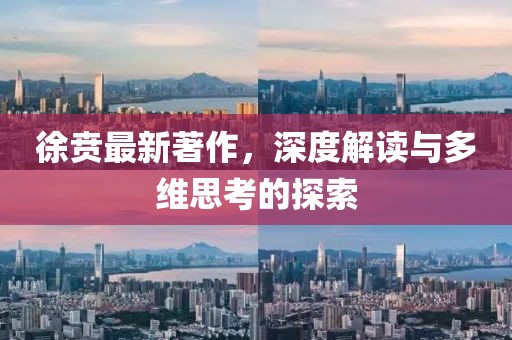 徐贲最新著作，深度解读与多维思考的探索