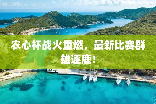 农心杯战火重燃，最新比赛群雄逐鹿！