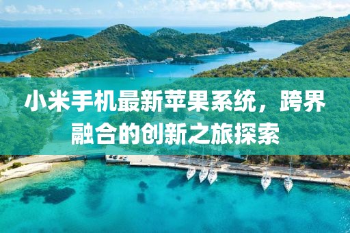 小米手机最新苹果系统，跨界融合的创新之旅探索