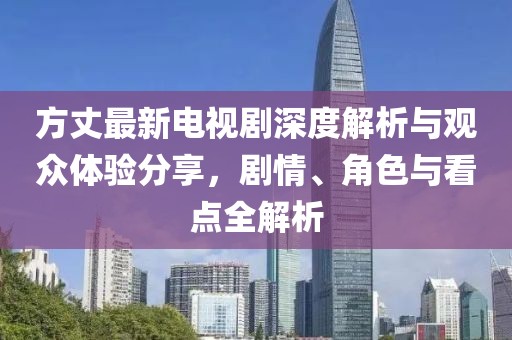 方丈最新电视剧深度解析与观众体验分享，剧情、角色与看点全解析