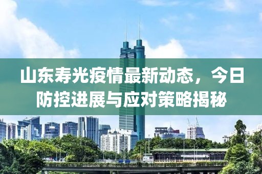 山东寿光疫情最新动态，今日防控进展与应对策略揭秘