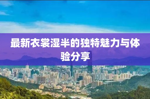 最新衣裳湿半的独特魅力与体验分享
