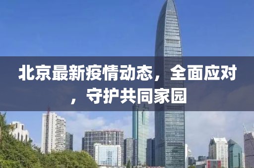 北京最新疫情动态，全面应对，守护共同家园