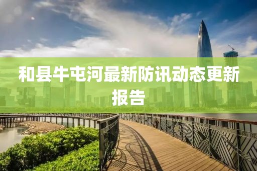 和县牛屯河最新防讯动态更新报告