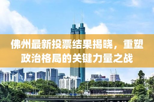 佛州最新投票结果揭晓，重塑政治格局的关键力量之战