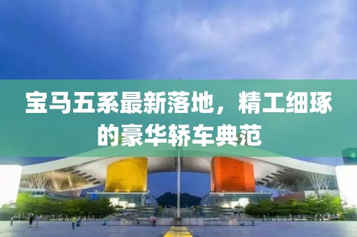 宝马五系最新落地，精工细琢的豪华轿车典范