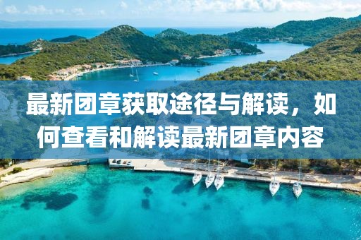 最新团章获取途径与解读，如何查看和解读最新团章内容