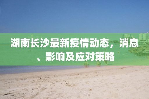 湖南长沙最新疫情动态，消息、影响及应对策略