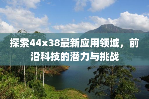 探索44x38最新应用领域，前沿科技的潜力与挑战