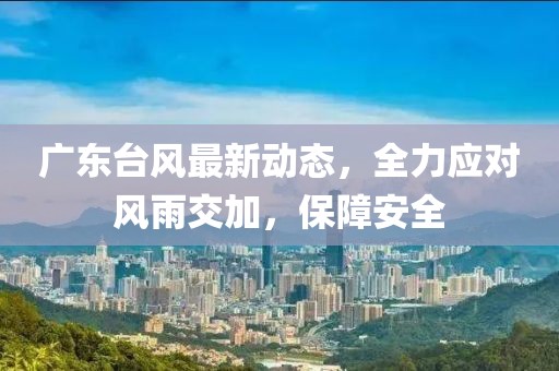 广东台风最新动态，全力应对风雨交加，保障安全