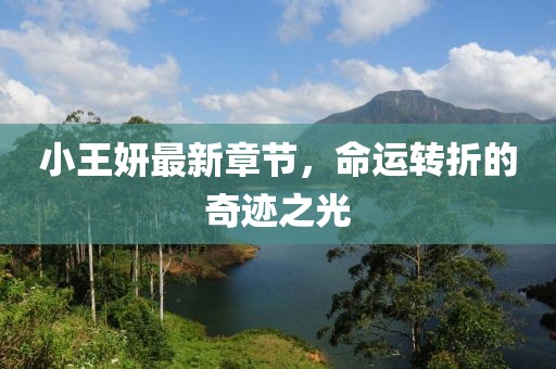 小王妍最新章节，命运转折的奇迹之光