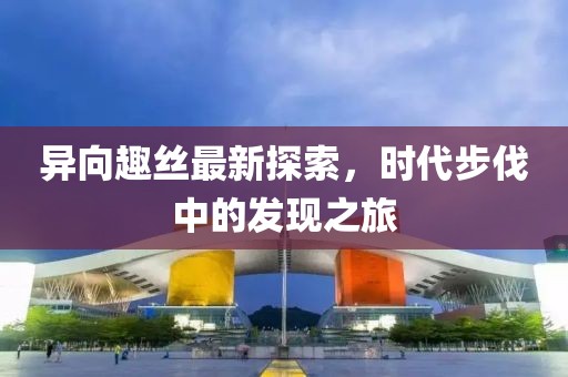 异向趣丝最新探索，时代步伐中的发现之旅