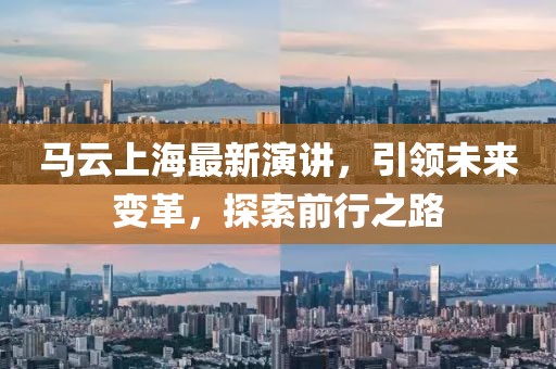 马云上海最新演讲，引领未来变革，探索前行之路