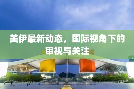 美伊最新动态，国际视角下的审视与关注