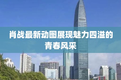 肖战最新动图展现魅力四溢的青春风采