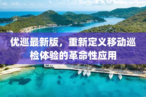 优巡最新版，重新定义移动巡检体验的革命性应用