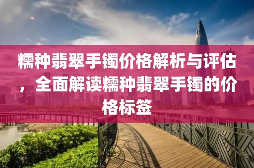 糯种翡翠手镯价格解析与评估，全面解读糯种翡翠手镯的价格标签