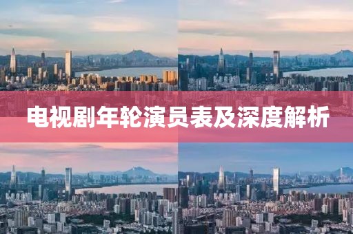 电视剧年轮演员表及深度解析