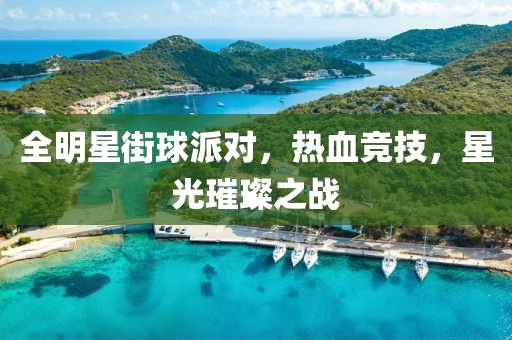 全明星街球派对，热血竞技，星光璀璨之战