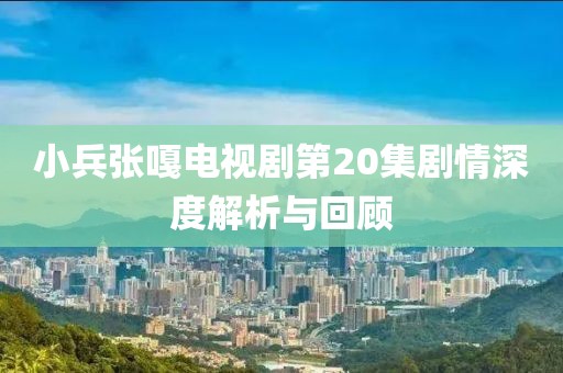 小兵张嘎电视剧第20集剧情深度解析与回顾