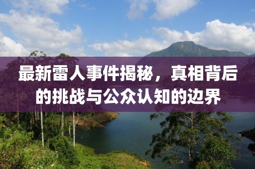 最新雷人事件揭秘，真相背后的挑战与公众认知的边界