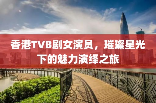 香港TVB剧女演员，璀璨星光下的魅力演绎之旅